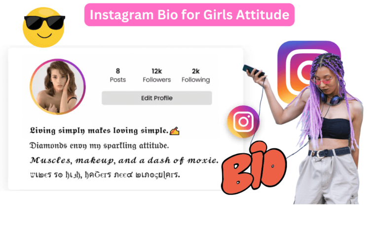 Instagram Bio for Girls Attitude